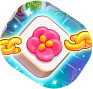 tile with flower